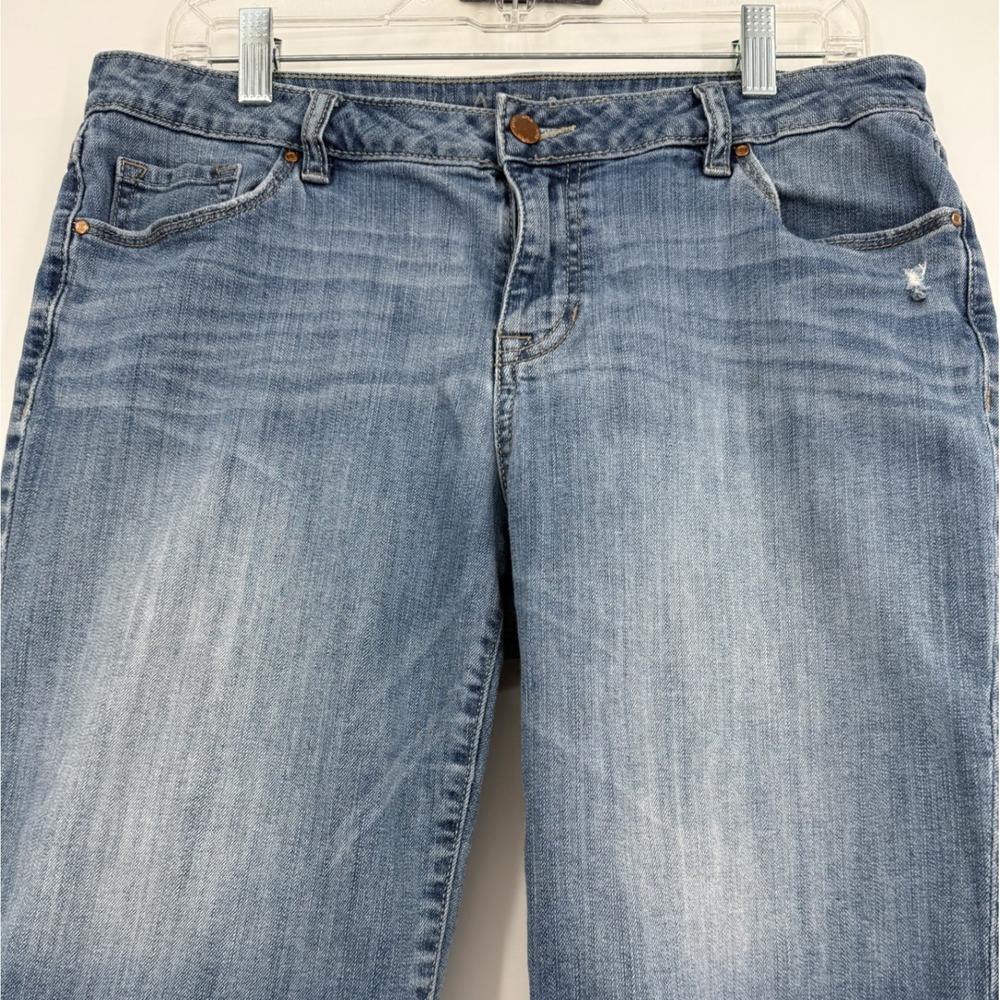 Apt 9 Women 12 Jean Bermuda Distress Shorts 90s Y2K Hip Hops Grunge Festival Y2K - Picture 3 of 8